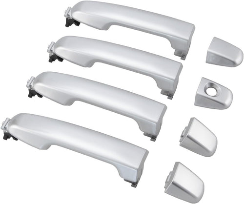 Exterior Door Handle for 2012-2017 Toyota Camry — Silver Painted