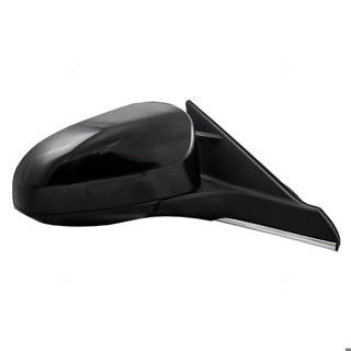 TOYOTA CAMRY 15-17 RT MIRROR OUTSIDE REAR VIEW (POWER; HEATED; W/O BLIND SPOT DETECTION; W/COVER; PTM; SEE NOTES)