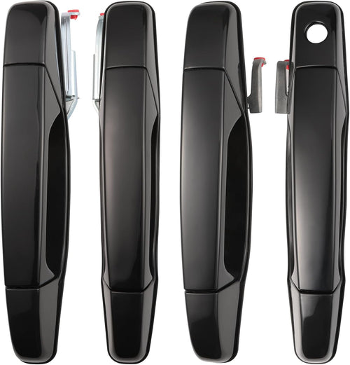 Exterior Door Handle for 2007-2013 Chevy Silverado, Tahoe, Suburban, GMC Sierra, Yukon & Escalade — Black
