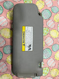 USED OEM 2009-2013 KIA FORTE RIGHT SUNVISOR  (GREY)