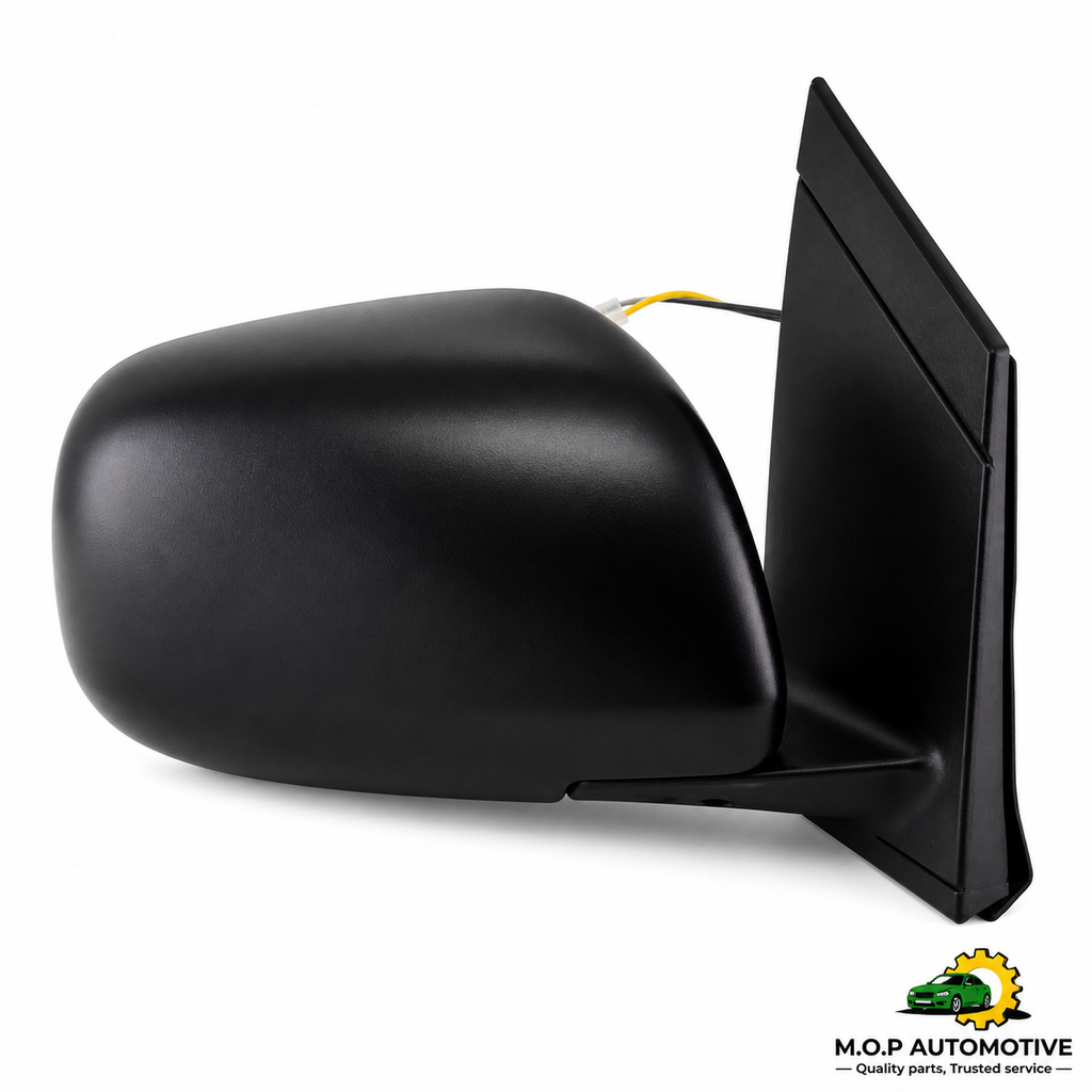 Espejo retrovisor eléctrico lateral del pasajero, negro texturizado, para Toyota Sienna 2004-2010 TO1321201