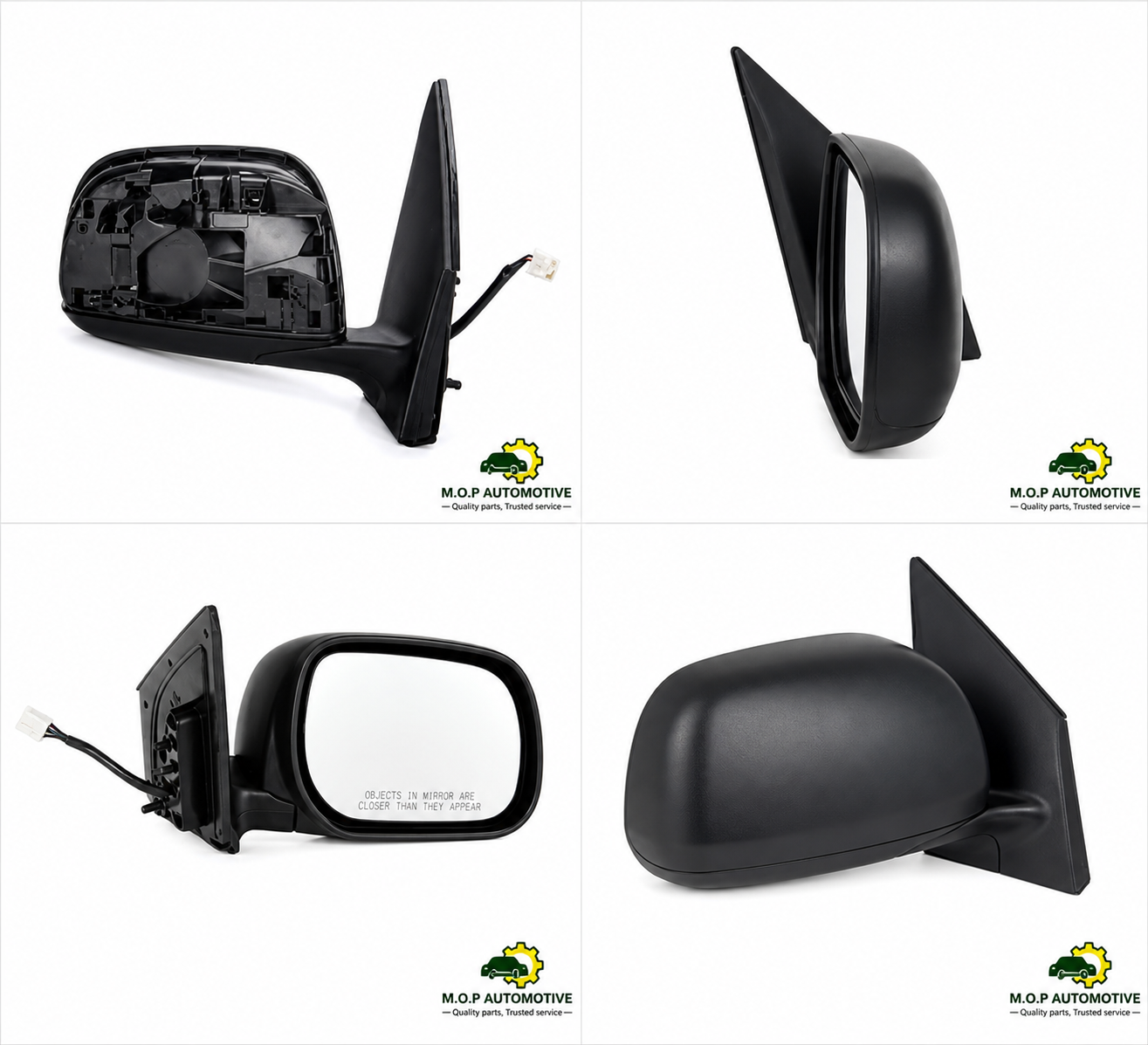 TO1321272 Espejo Retrovisor Eléctrico Derecho sin Calefacción sin Luz Direccional para Toyota Rav4 09-12