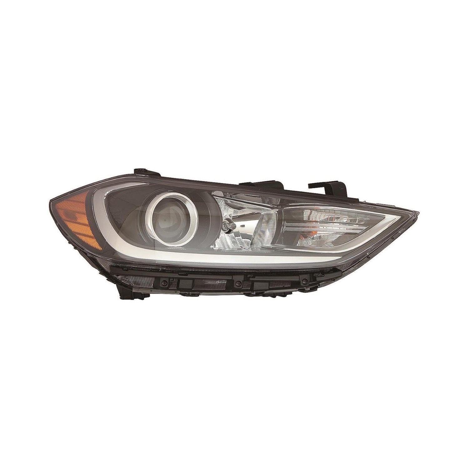 17-18 RT HEADLAMP ASSY COMPOSITE (SEDAN; HALOGEN; USA BUILT; W/DRL)