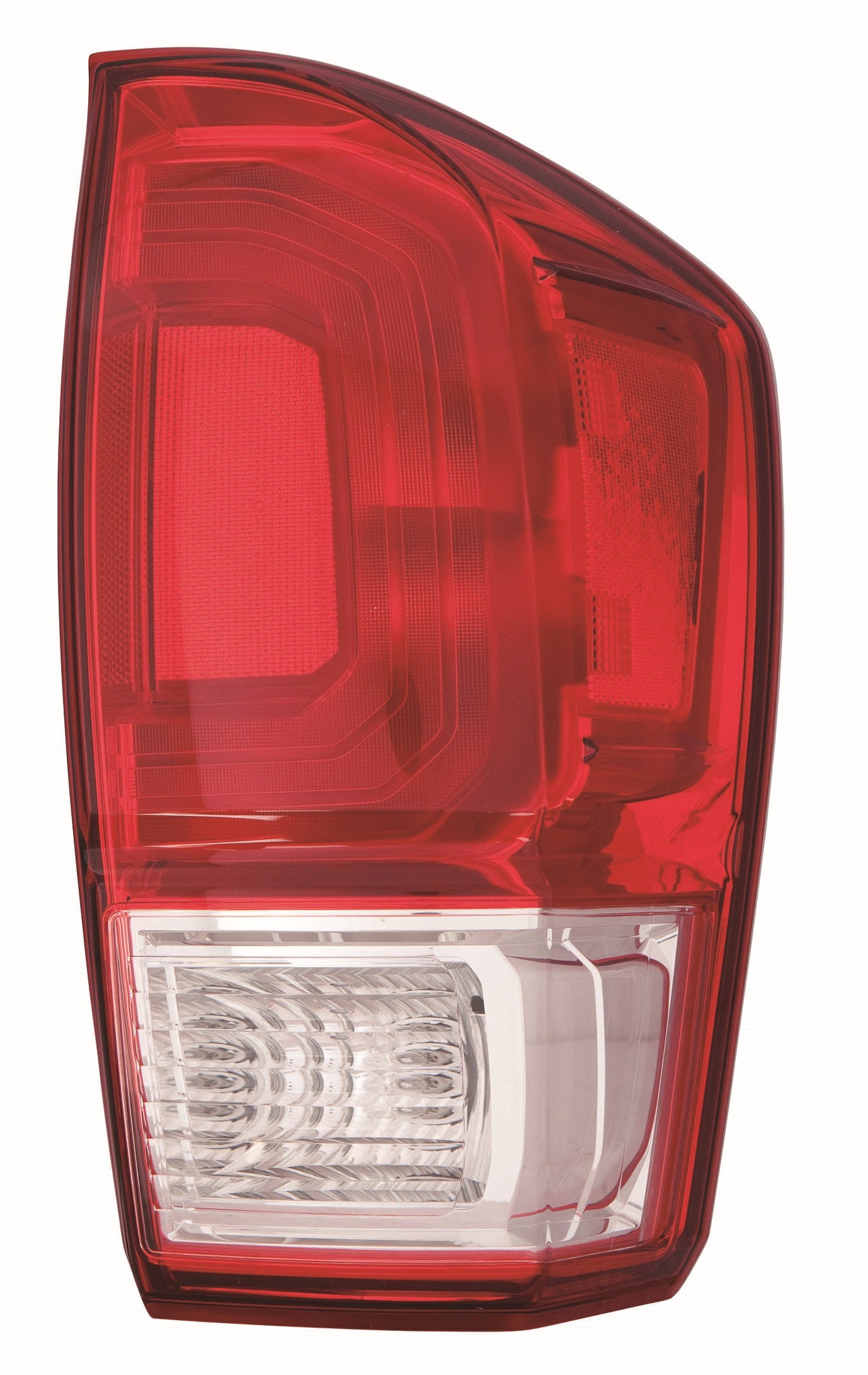 Description: 16-23 TACOMA LT TAILLAMP ASSY (SR|SR+|SR5; RED BEZEL)