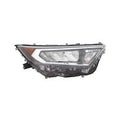 Description: TOYOTA RAV4 19-21 - RT Headlamp assy composite (ADVENTURE|LIMITED|TRAIL|TRD|XLE|XLE PREMIUM; NA Built; Chrome Bezel)