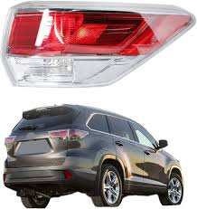 Description: 14-16 RT TAILLAMP ASSY OUTER TOYOTA HIGHLANDER