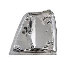 Descripción: Conjunto de luz de estacionamiento/direccional delantera, 1992-1995 Toyota Pickup Mini 2WD, brillante